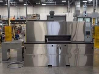 rotary basket washer - industrial parts washer