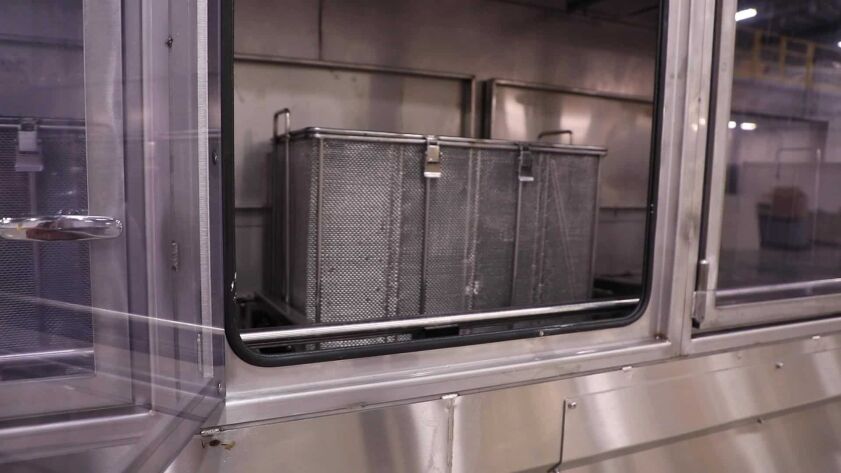 Immersion part washer