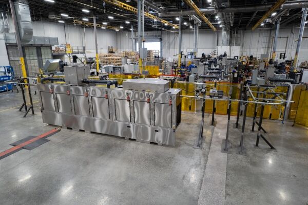 Monorail Tunnel Parts Washer