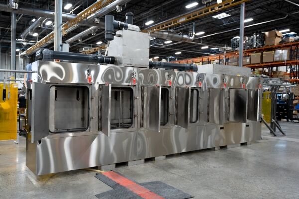 Monorail Tunnel Parts Washer
