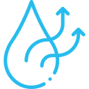 water drying icon