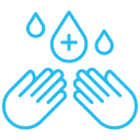 hand sanitizer wash hands icon