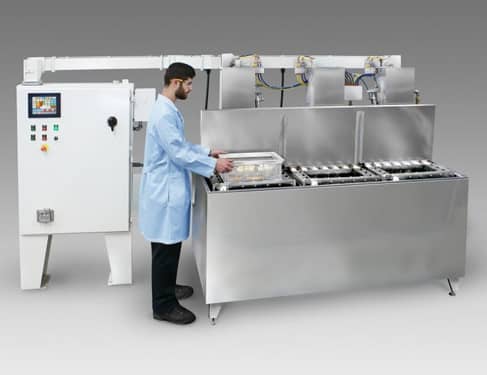 Standard S22 Immersion Washer Engineered to clean small items such as brass fittings