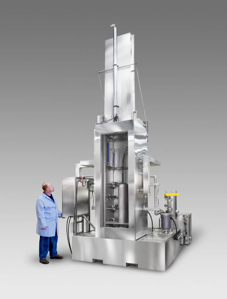 Gas cylinder cleaning system PD-3000-PCS