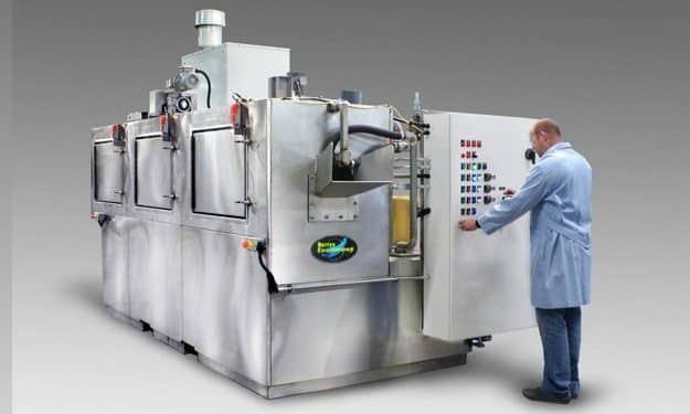 D-24 drum washer for cleaning metal multi-tool parts