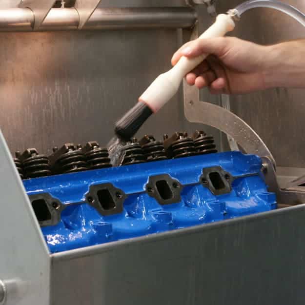 G-500 benchtop micro-immersion washer designed to clean small parts
