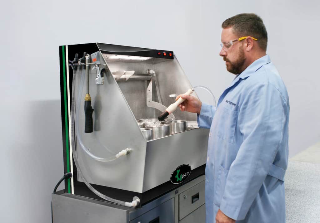 G-500 micro immersion bench top parts washer