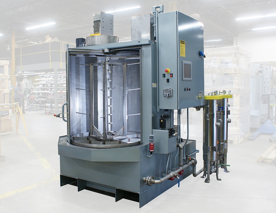 RD-4000 parts cleaning door with front open door