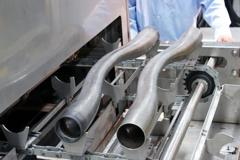 C-48 tube twist beam chain conveyor washer