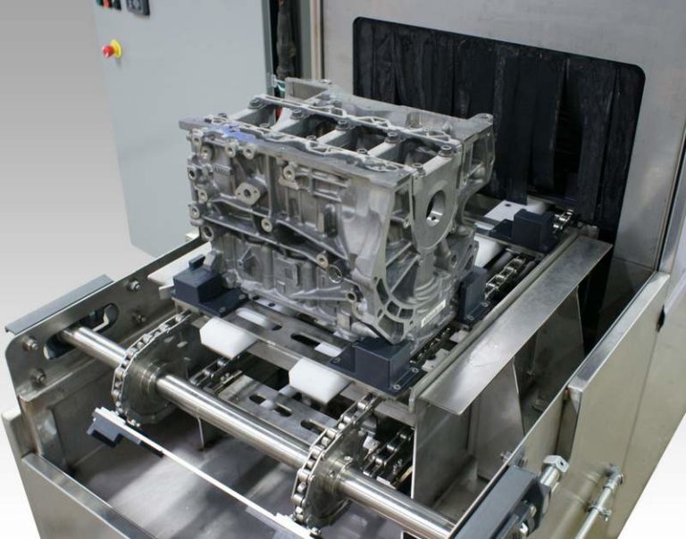 Camshaft/Engine Block Cleaning Conveyor Washers Better Engineering