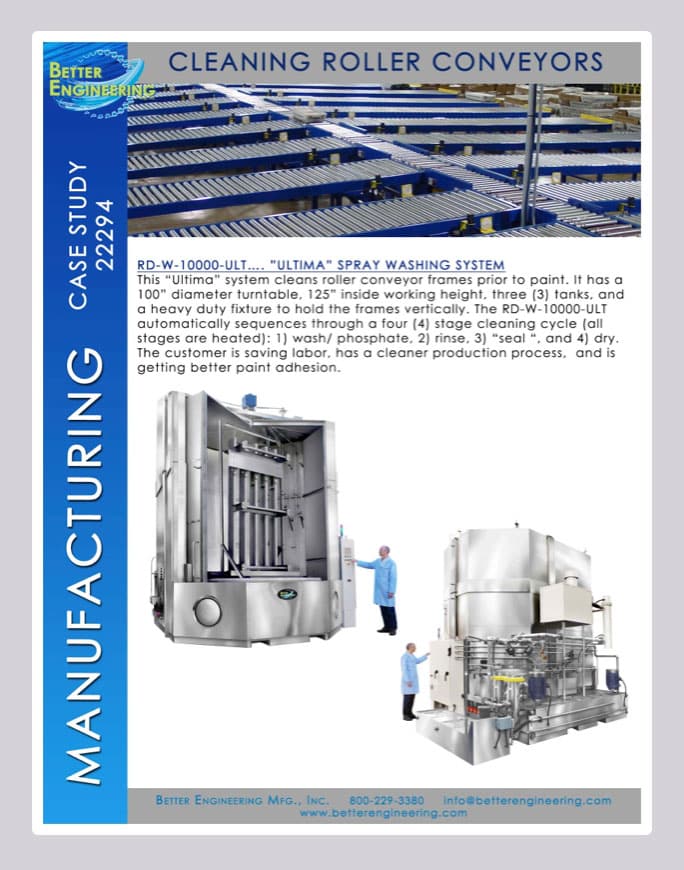 Parts Washers for Metal Preparation Better Engineering