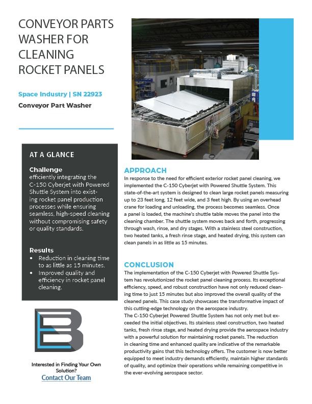 automated cleaning rocket panels case study 22923