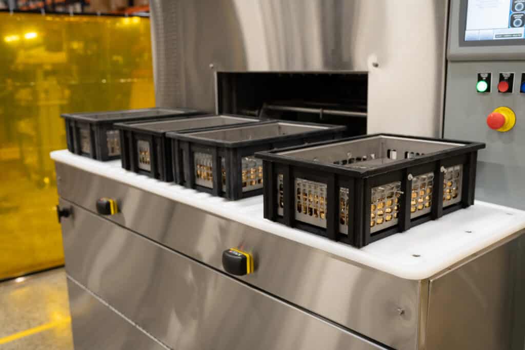 rotary basket washer