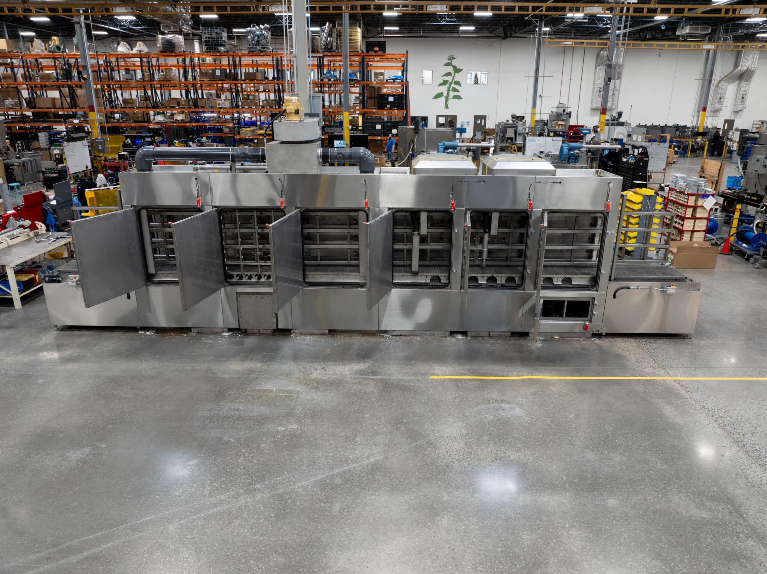 Better Engineering Conveyor Part Washer
