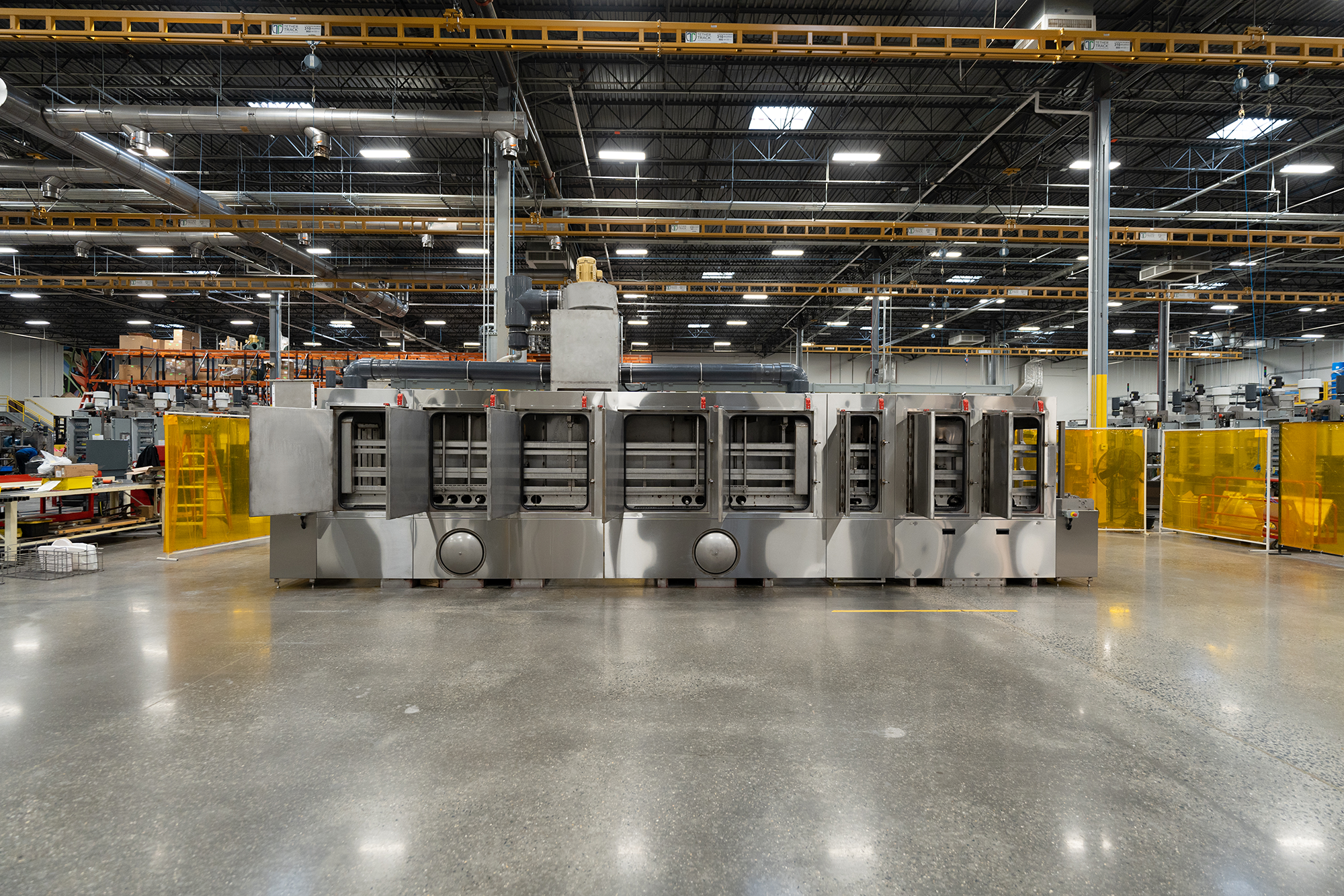 Better Engineering sanitary pharmaceutical part washer. Hygienically designed to ensure no cross-contamination or leftover residue.