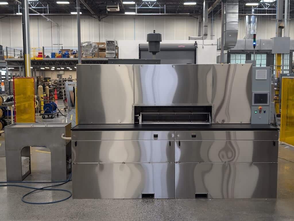 rotary basket washer - industrial parts washer