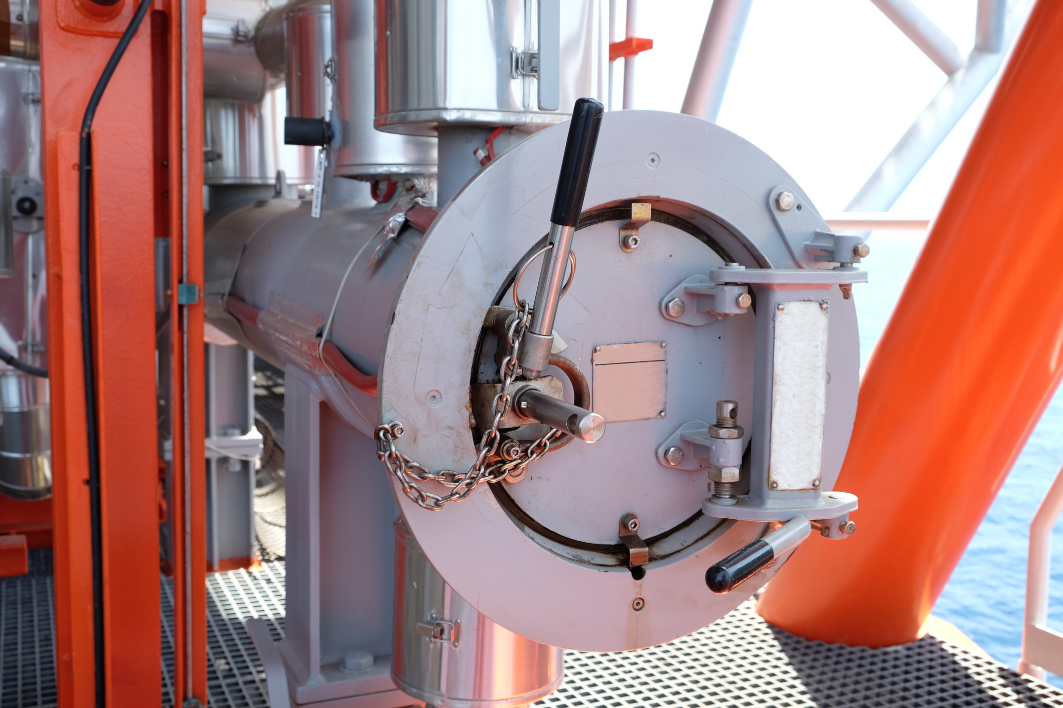 Pipeline pig inside the pipeline prior to use.