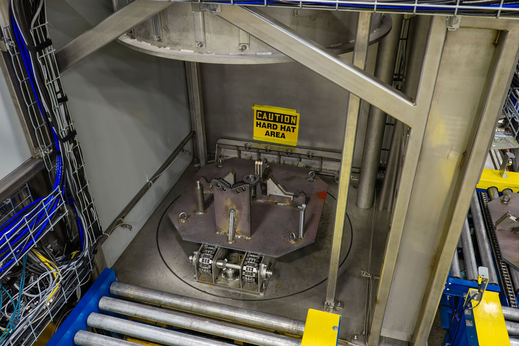 custom industrial parts washer