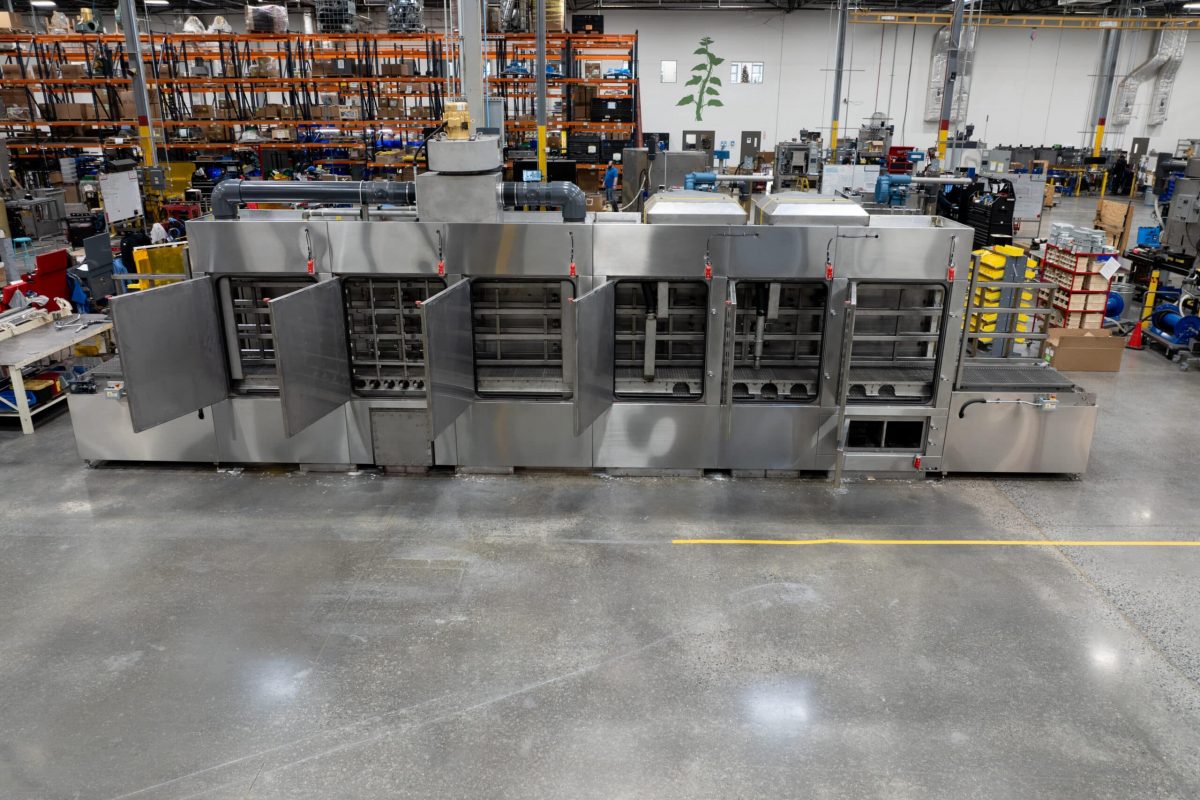 Better Engineering Conveyor Part Washer
