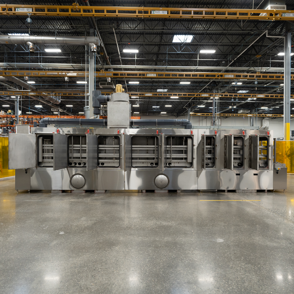 Better Engineering sanitary pharmaceutical part washer. Hygienically designed to ensure no cross-contamination or leftover residue.